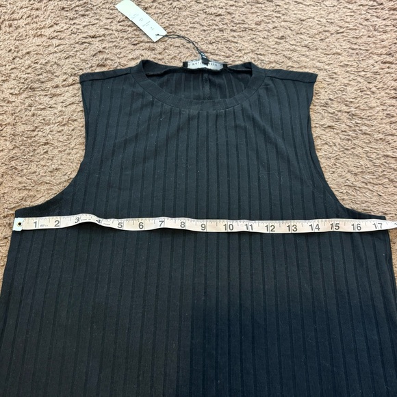 WALTER BAKER Black Abigail Sleeveless Tunic Shirt Top Knit Size M NEW - Picture 6 of 8